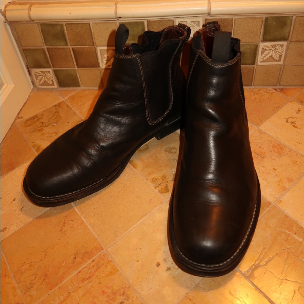 TIMBERLAND Waterproof Black Leather Chelsea Boots - Picture 8 of 9